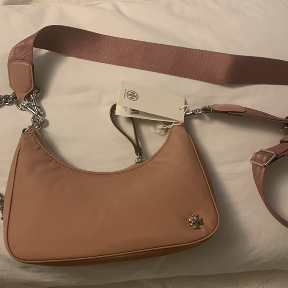 Tory Burch 151 Mercer Small Crescent Bag - Picture 2 of 8